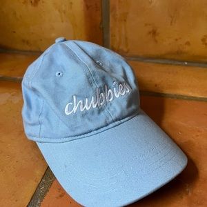 Chubbies baseball cap light blue